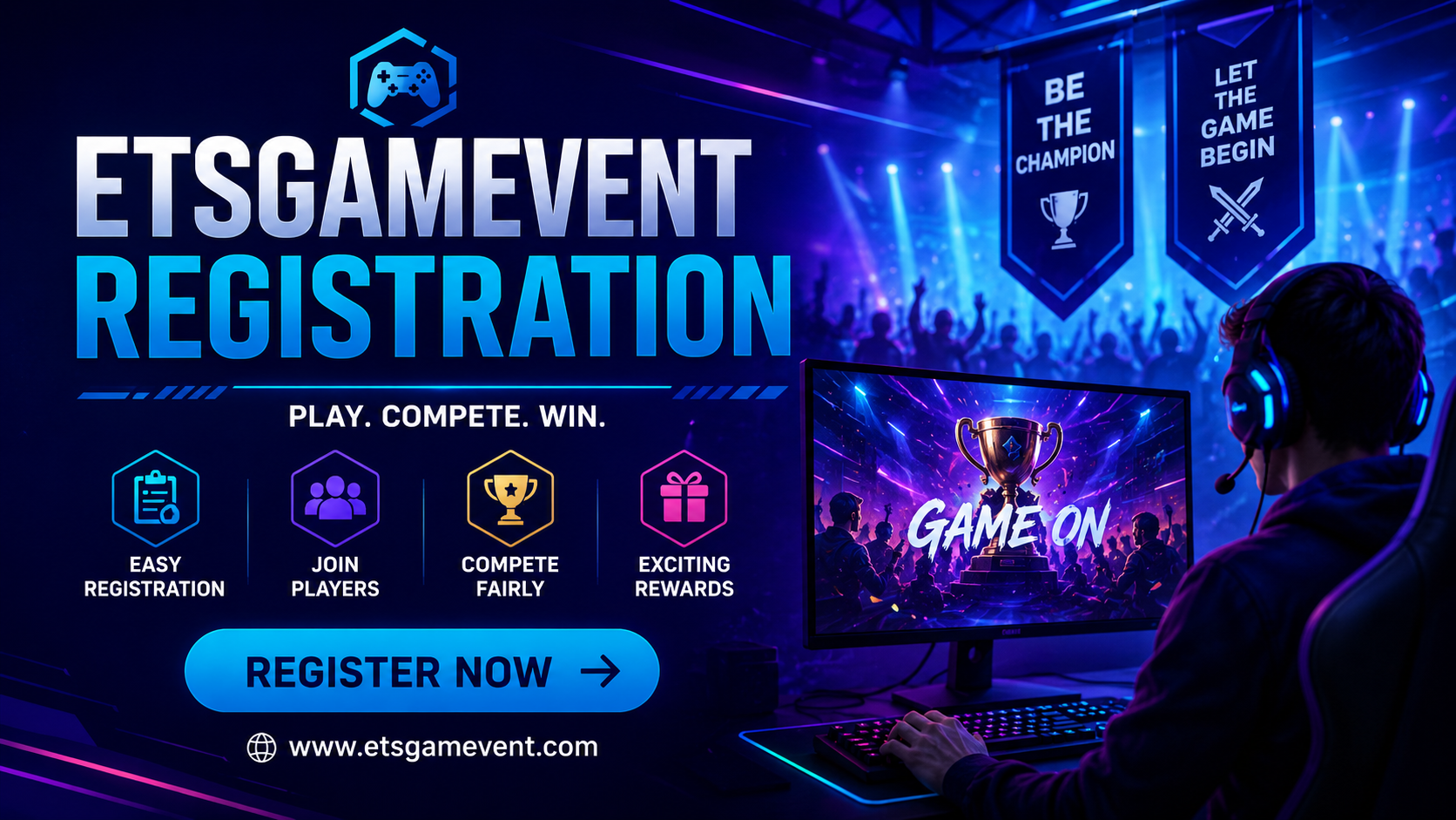 ETS Gamevent Registration: 5-Step Guide (2026)